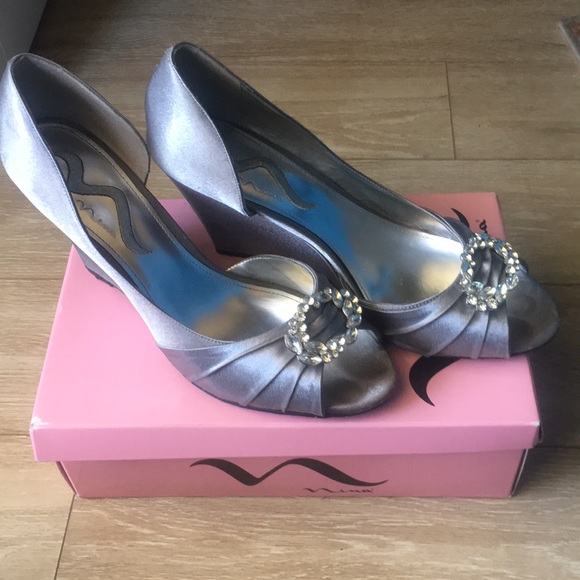 Nina silver wedges - Picture 4 of 4